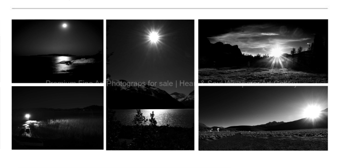 MINIMALISM-Night-with-Moon-BLACK-AND-WHITE-FINE-ART-PHOTOGRAPHY-FOR-SALE