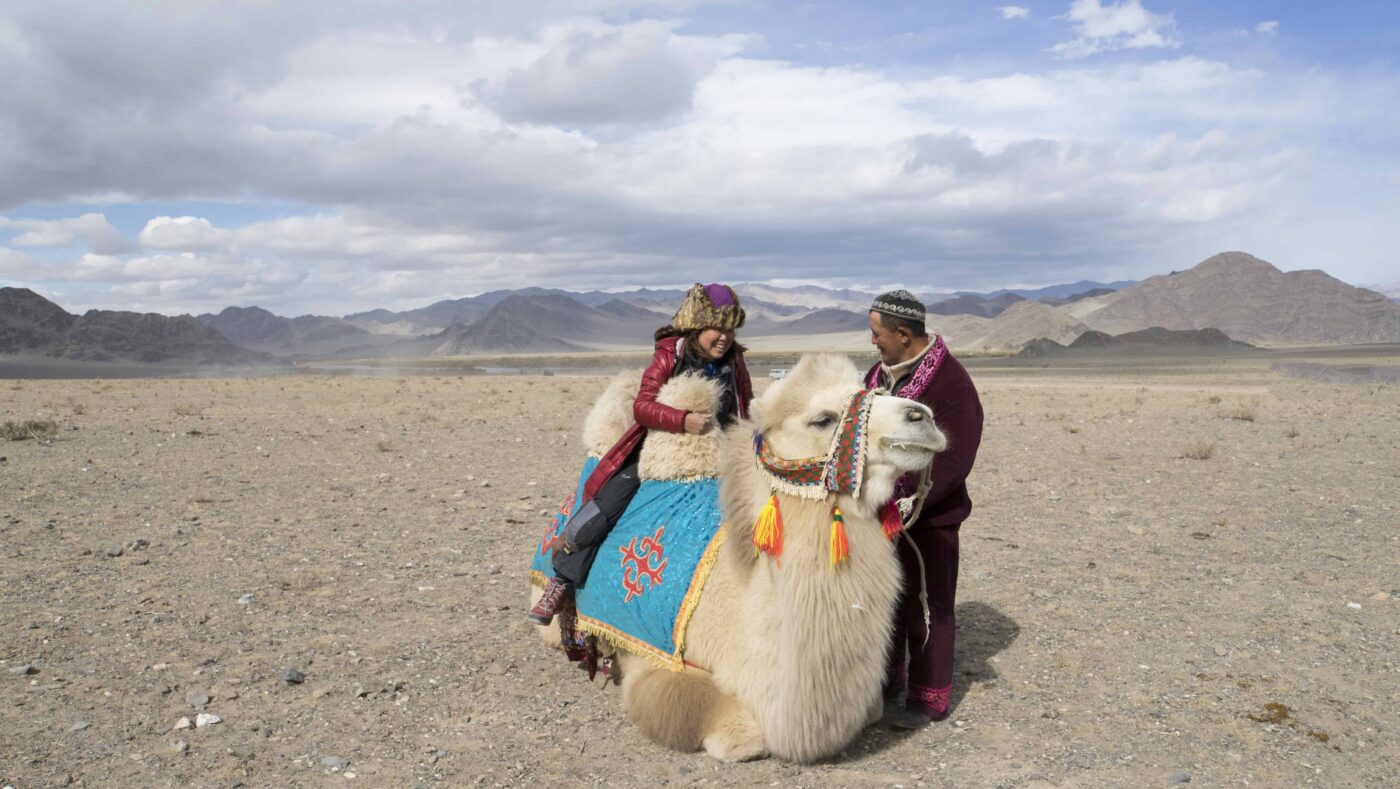 Dr Zenaidy Castri in CAMEL RIDE Mongolia 10