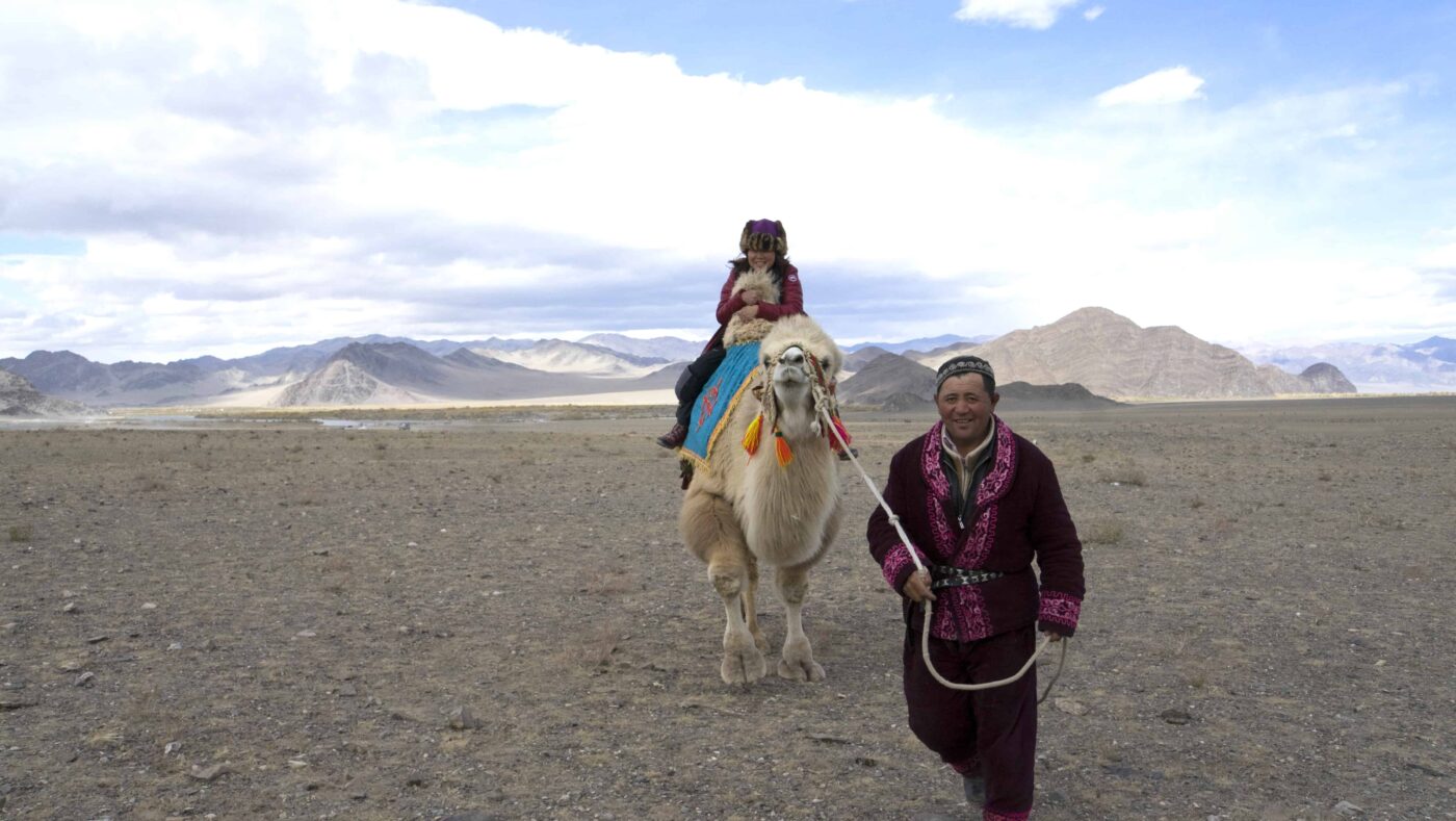 Dr Zenaidy Castri in CAMEL RIDE Mongolia 3