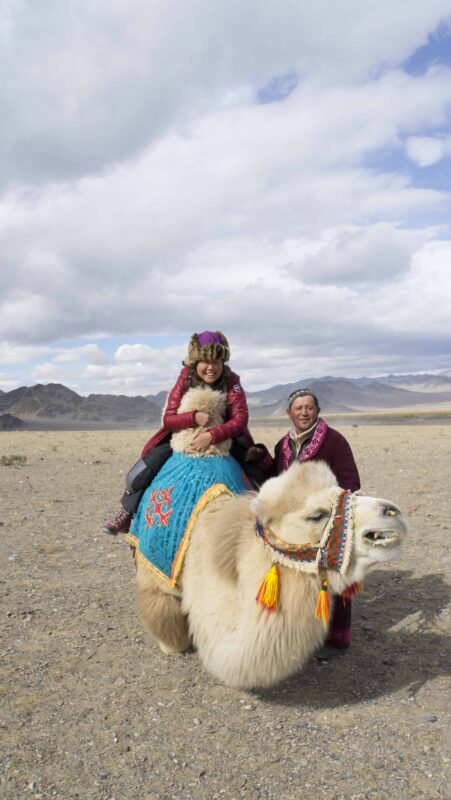 Dr Zenaidy Castri in CAMEL RIDE Mongolia 8