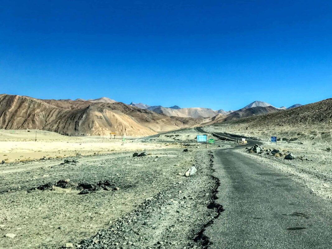 Road Trip from Leh to Pangong Lake Ladakh India travel 25