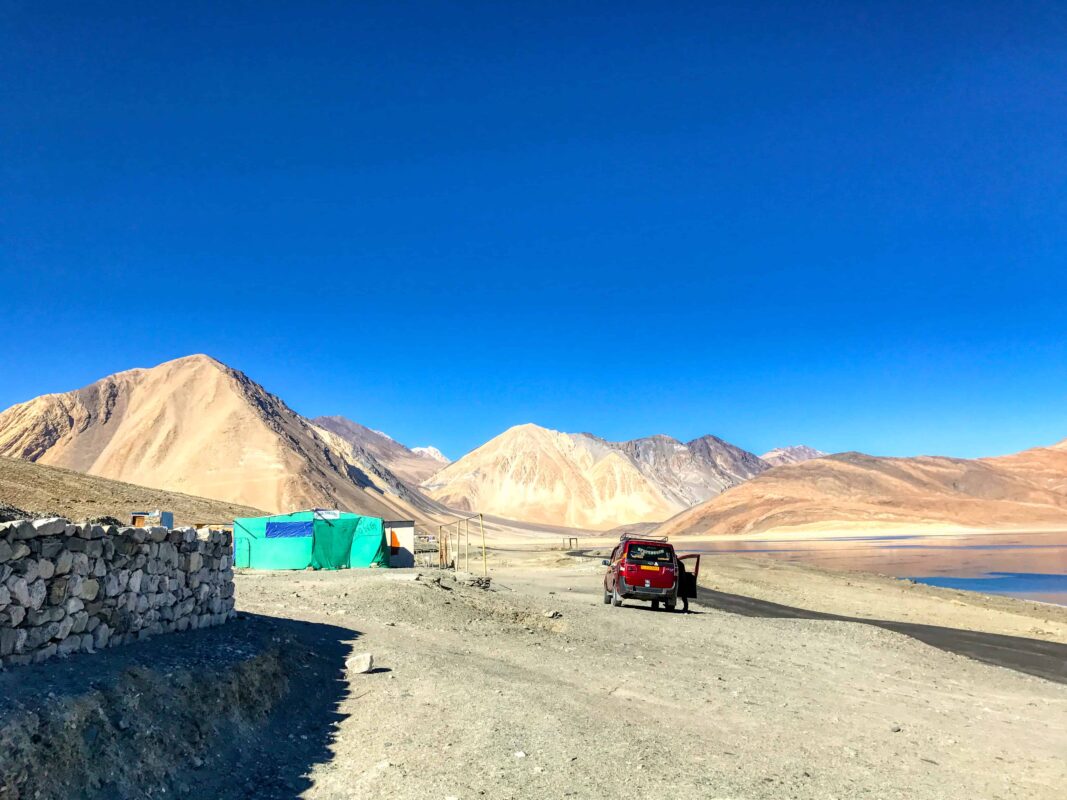 Road Trip from Leh to Pangong Lake Ladakh India travel 28